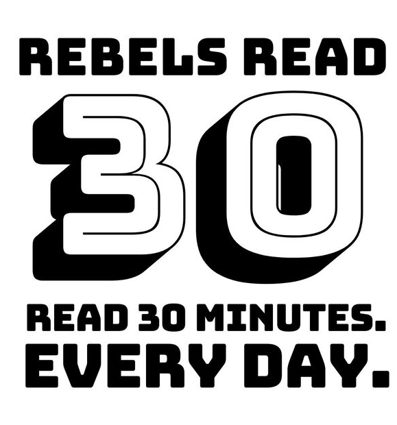 Rebels read 30 minutes every day