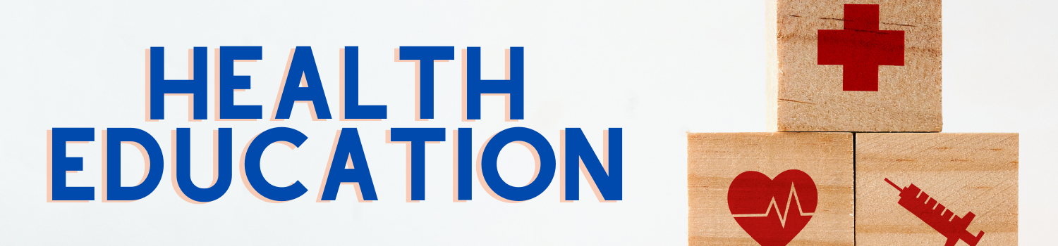 Health Education Banner Image 