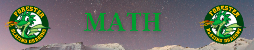 Forester Math Banner