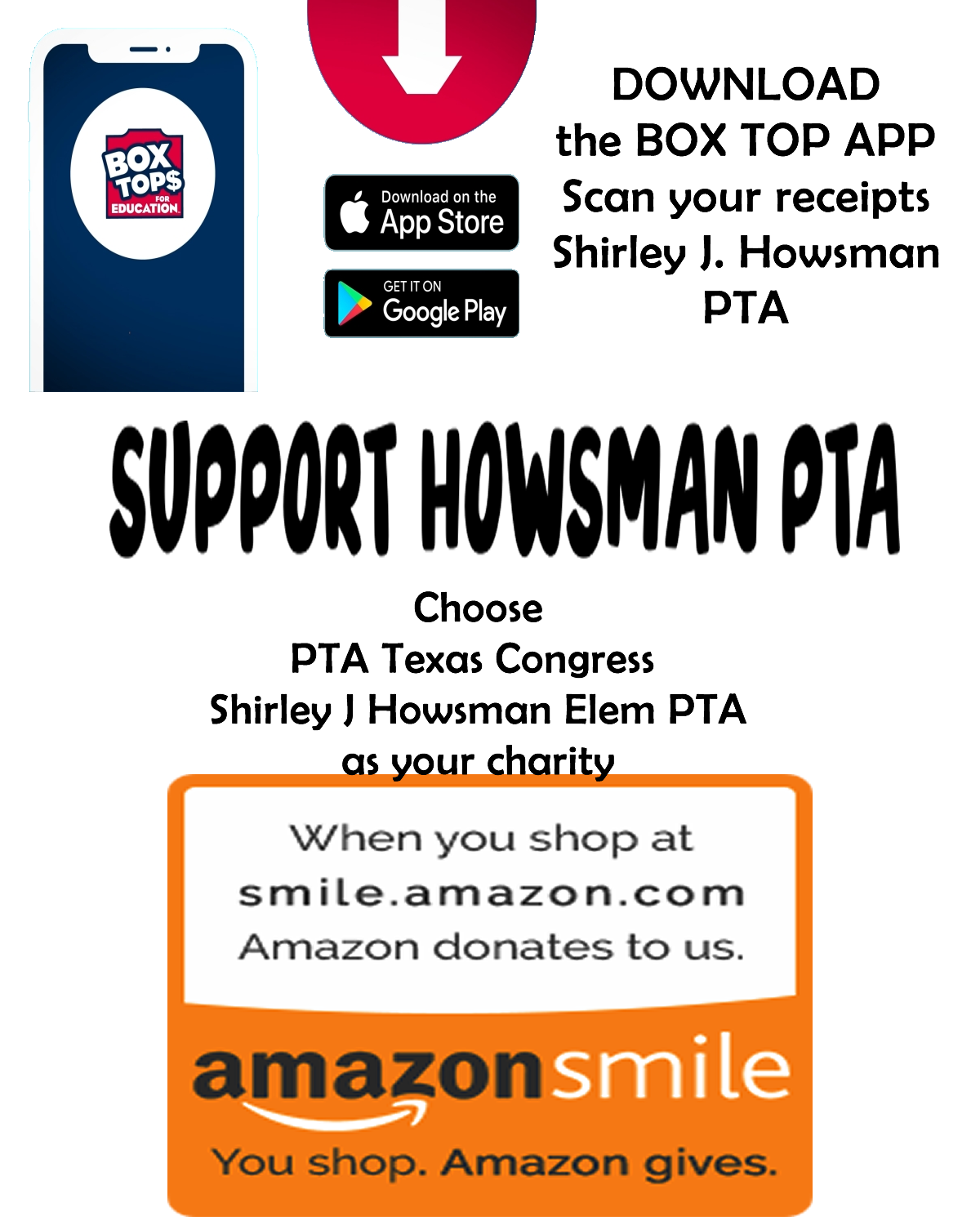 Support Howsman PTA image