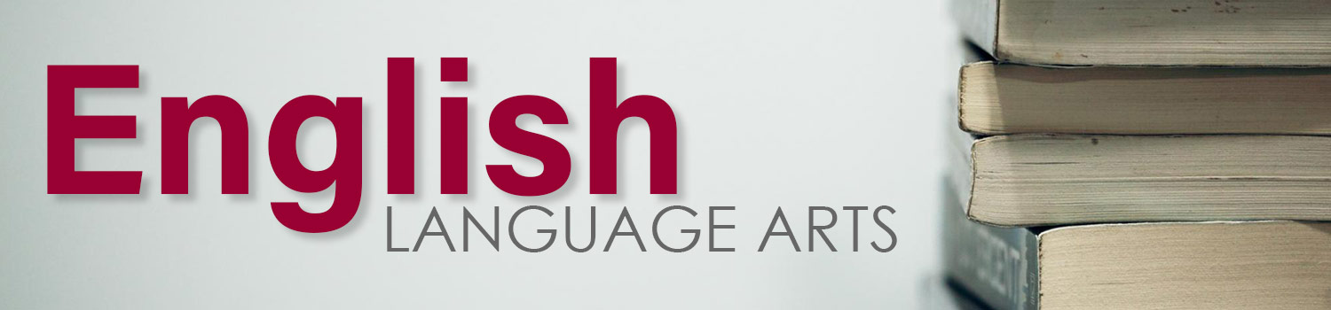 English Language Arts Banner