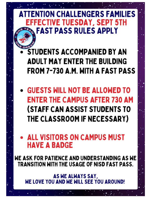 fast pass rules