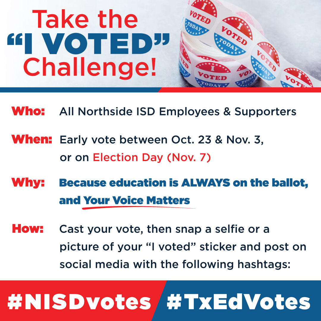 Take the I voted challenge