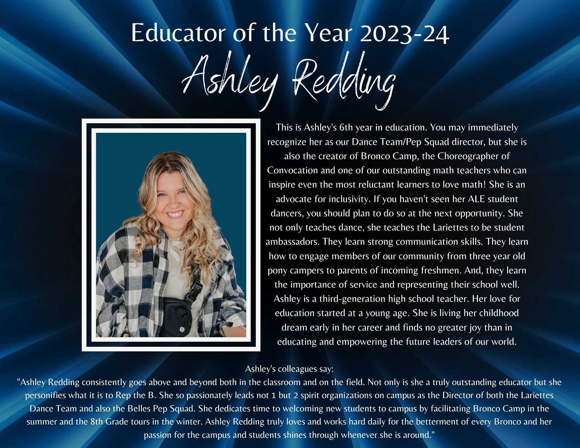 Ashley Redding quick Biography