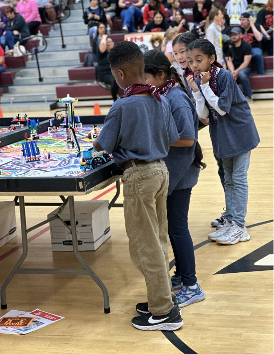 Beard Students competing in Northside Robotics First LEGO League Elementary Championship