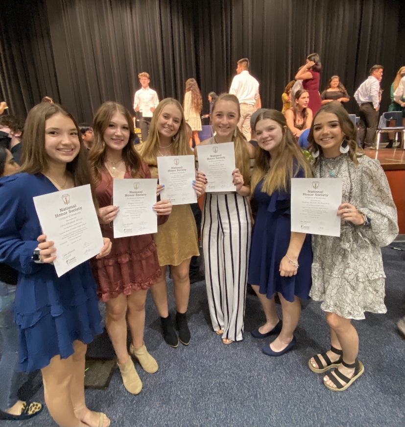 Some ASTA NHS Inductees