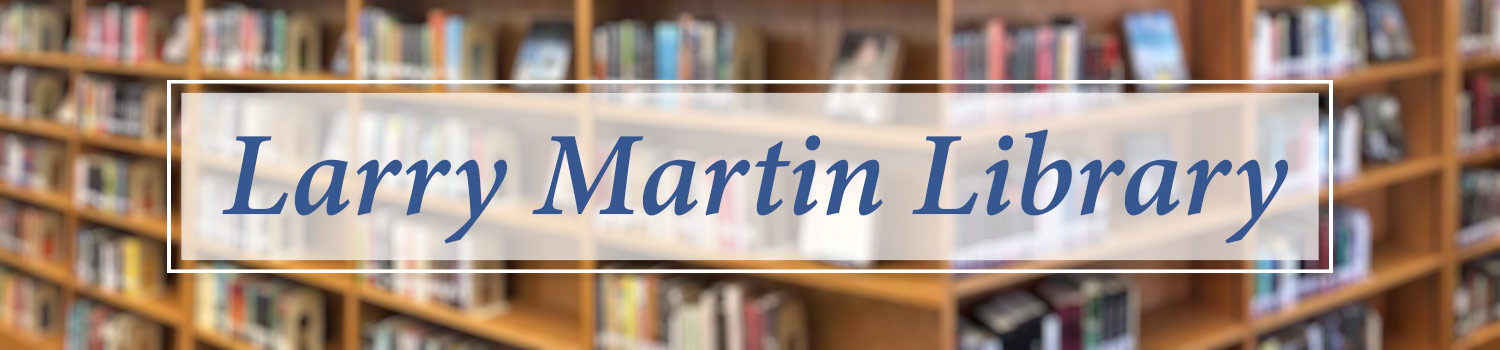 Larry Martin Library Banner