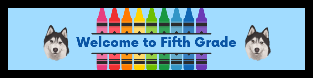 Fifth Grade Banner