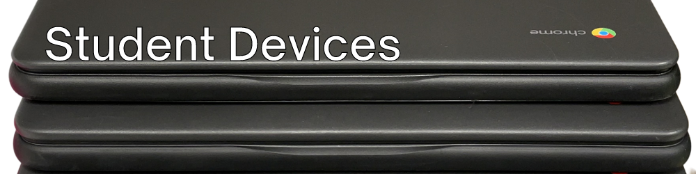 Student devices banner