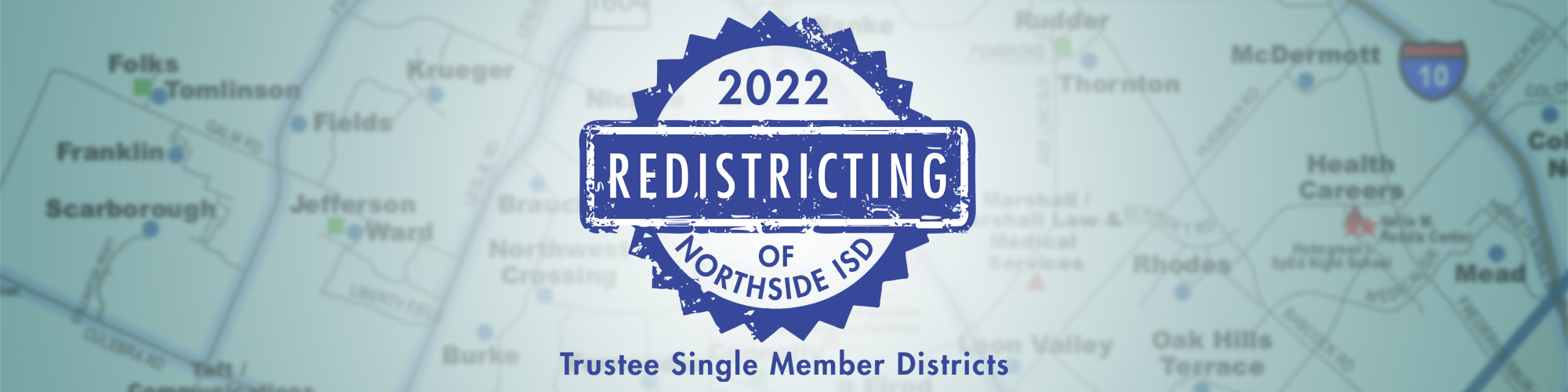 Redistricting banner