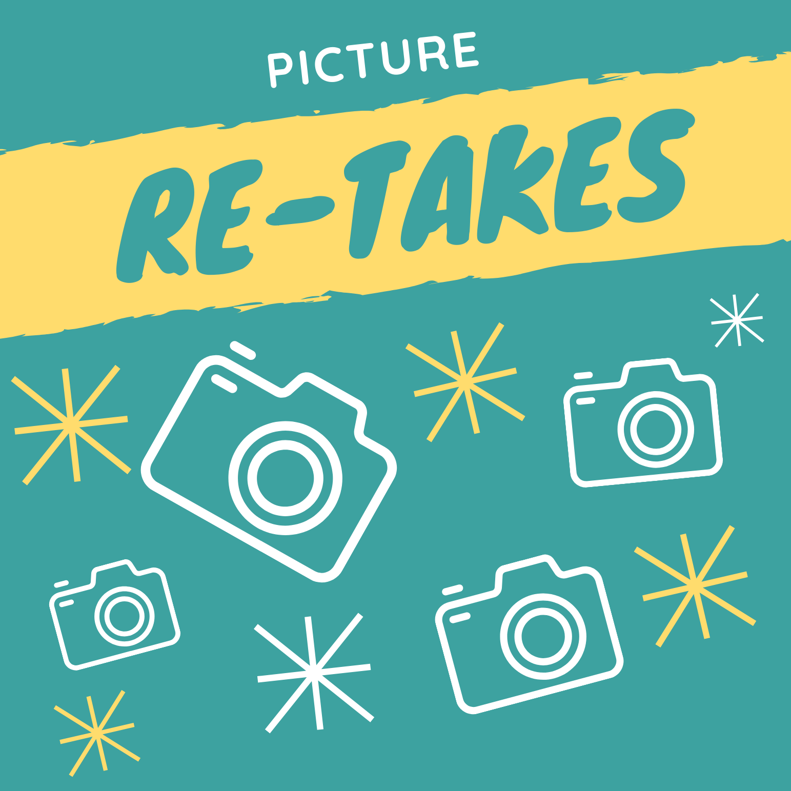 Picture re-takes flyer