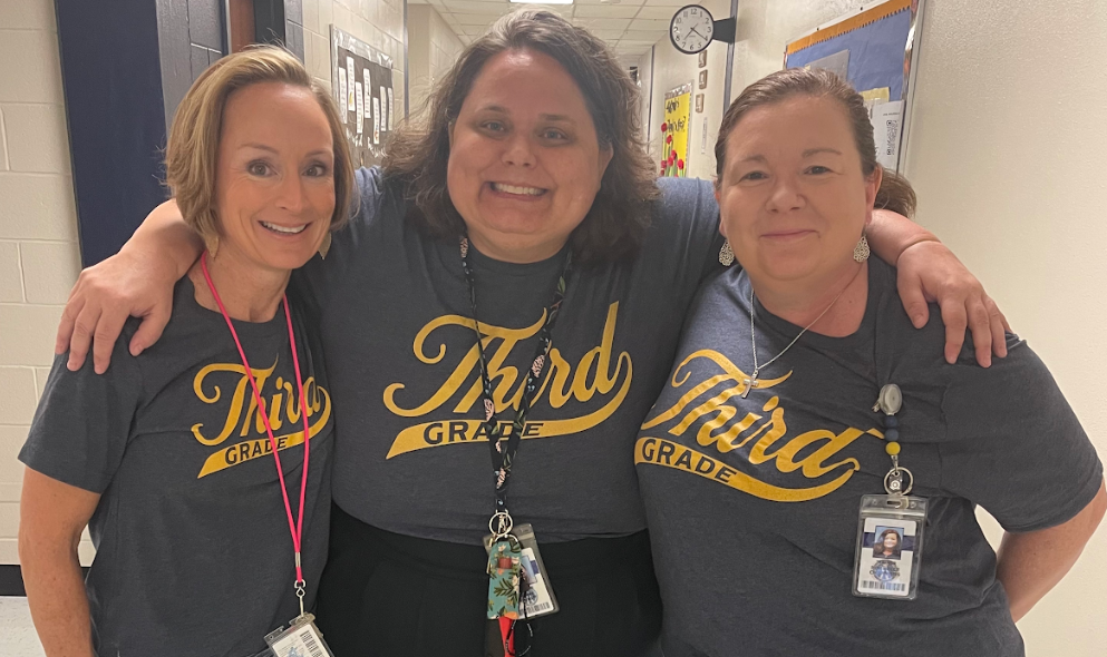 Pic of third grade teachers at Helotes Elementary