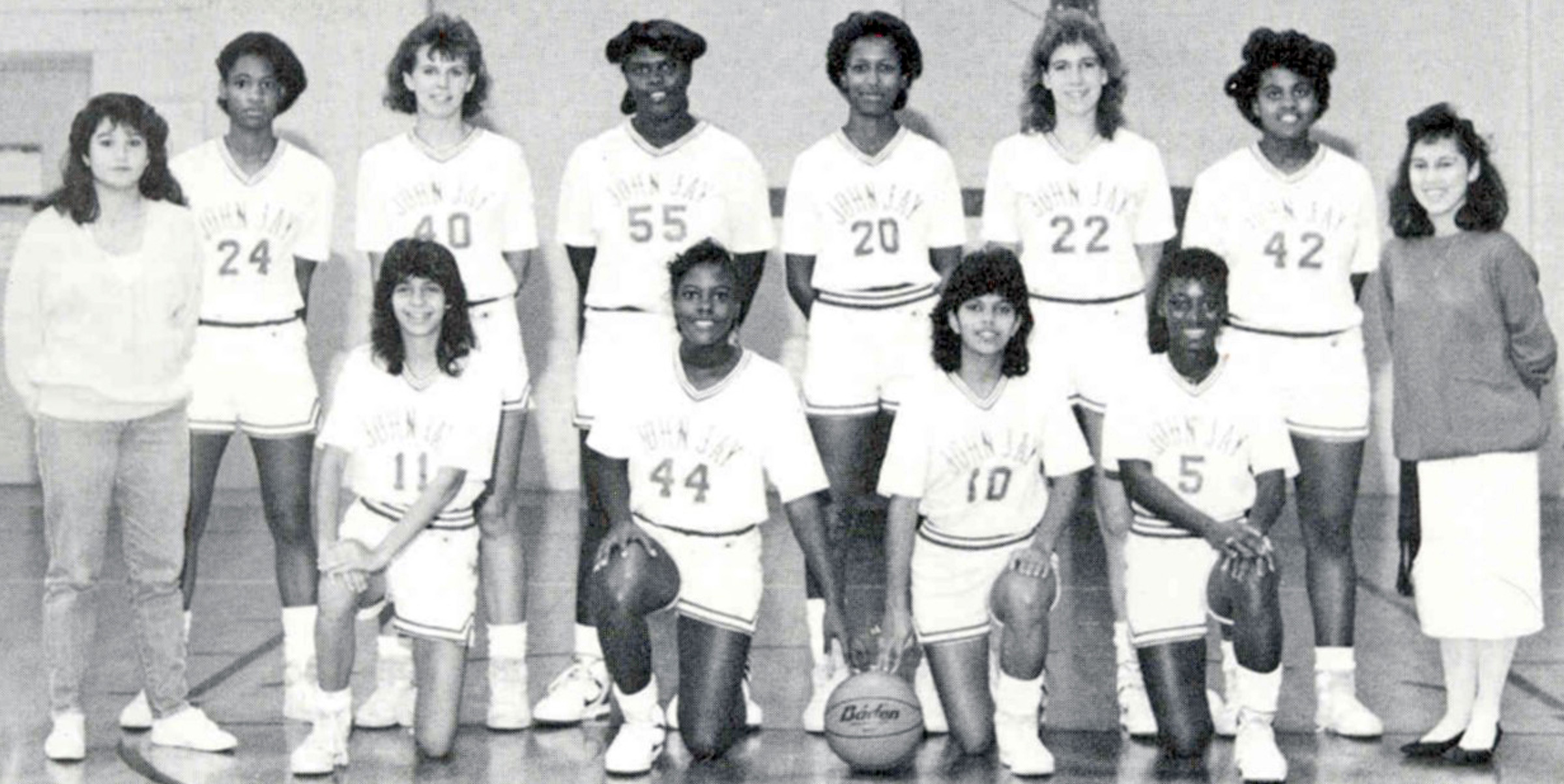 Shannon Marquez Pillar 1988 Jay HS Basketball Girls Team