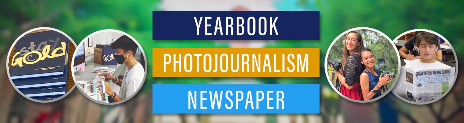 Yearbook Photojournalism Newspaper Banner