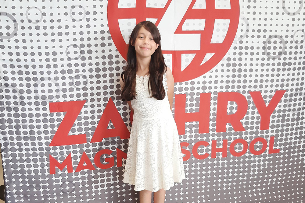 Zachry Magnet student
