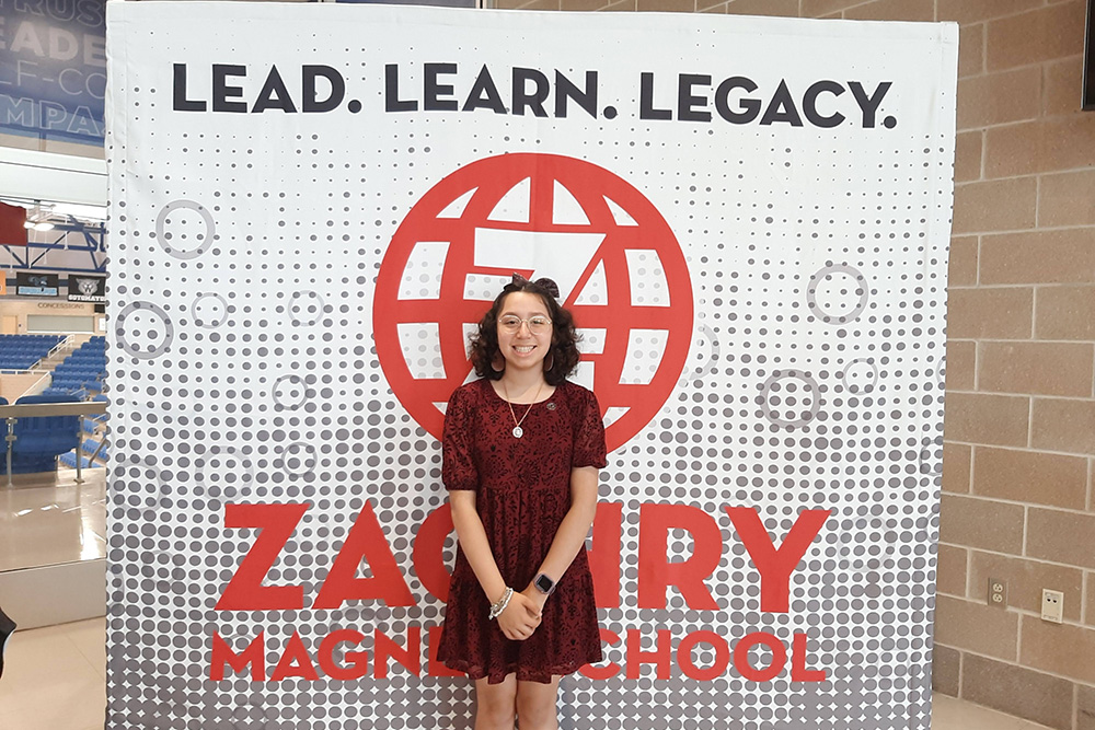 Zachry Magnet student