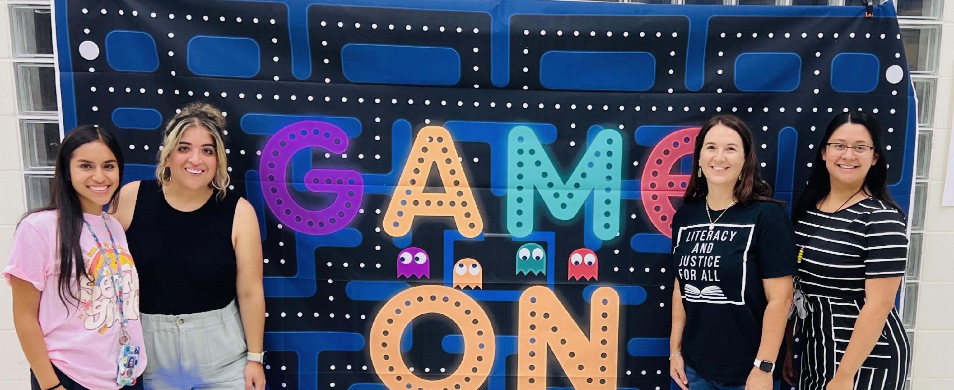 Kyndra Herrera, Antoinette Rocha, Julie Lawrence, and Lisette Sarreon