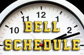 Bell Schedule with clock