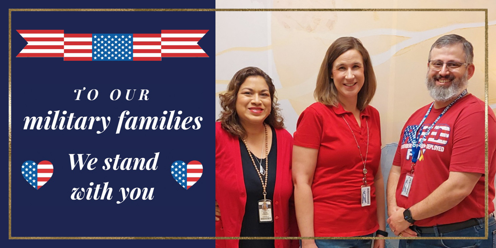 Three counselors at Luna MS