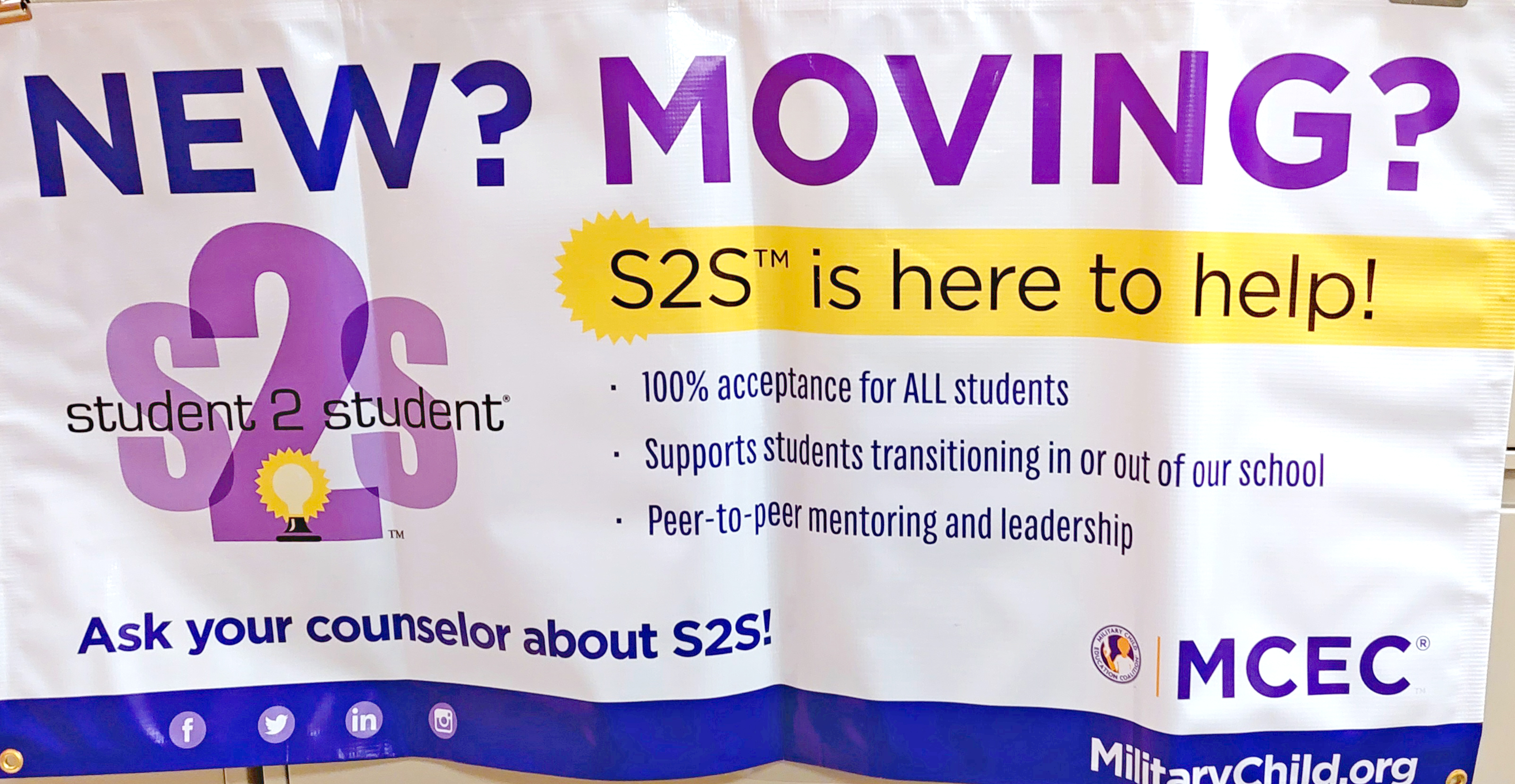 Student 2 Student Banner