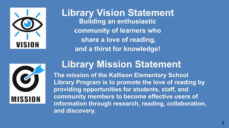 Library Vision and Mission Statement