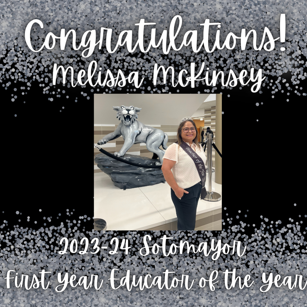 Melissa McKinsey - First Year Educator of the Year