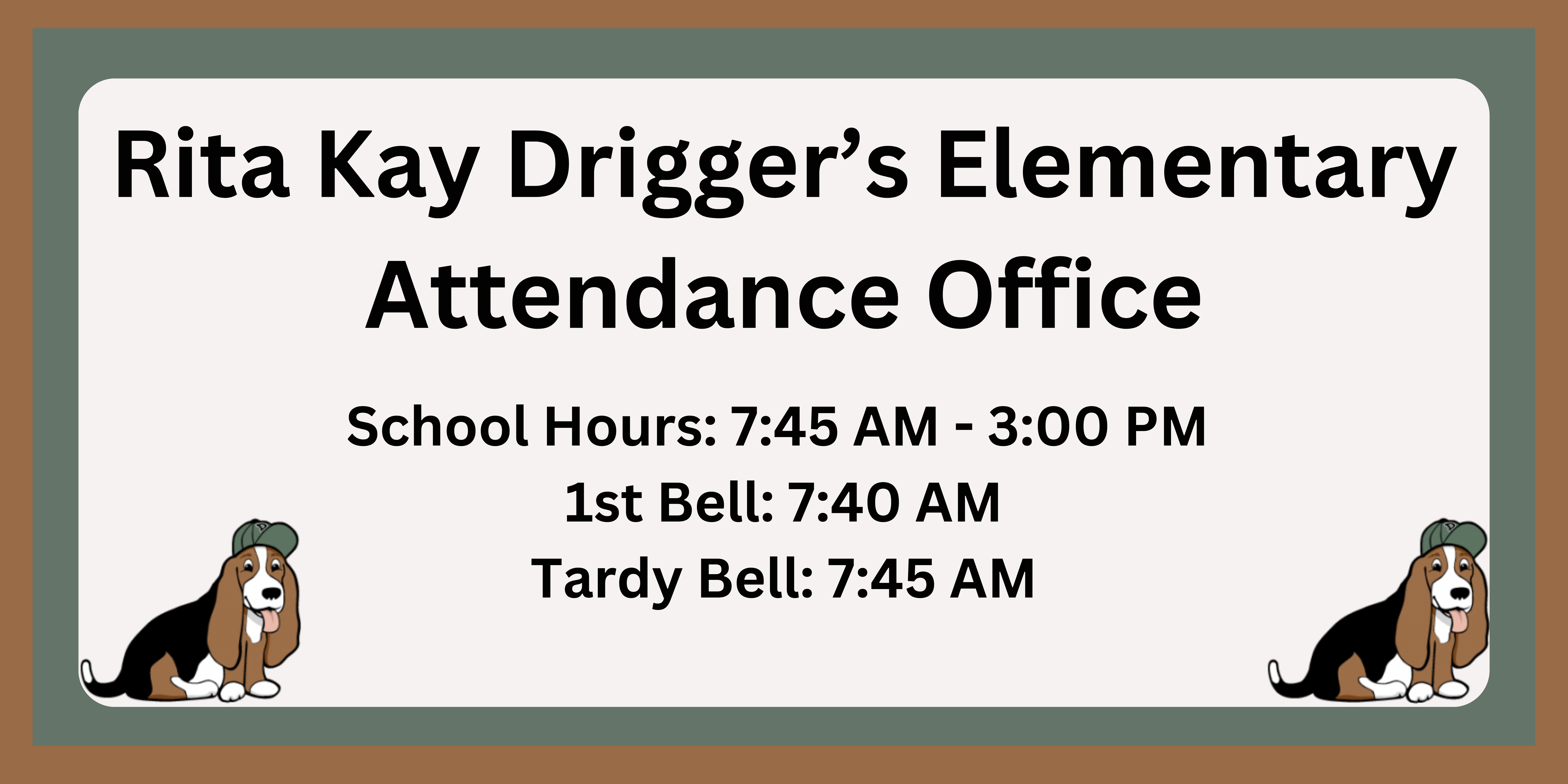 Attendance office hours