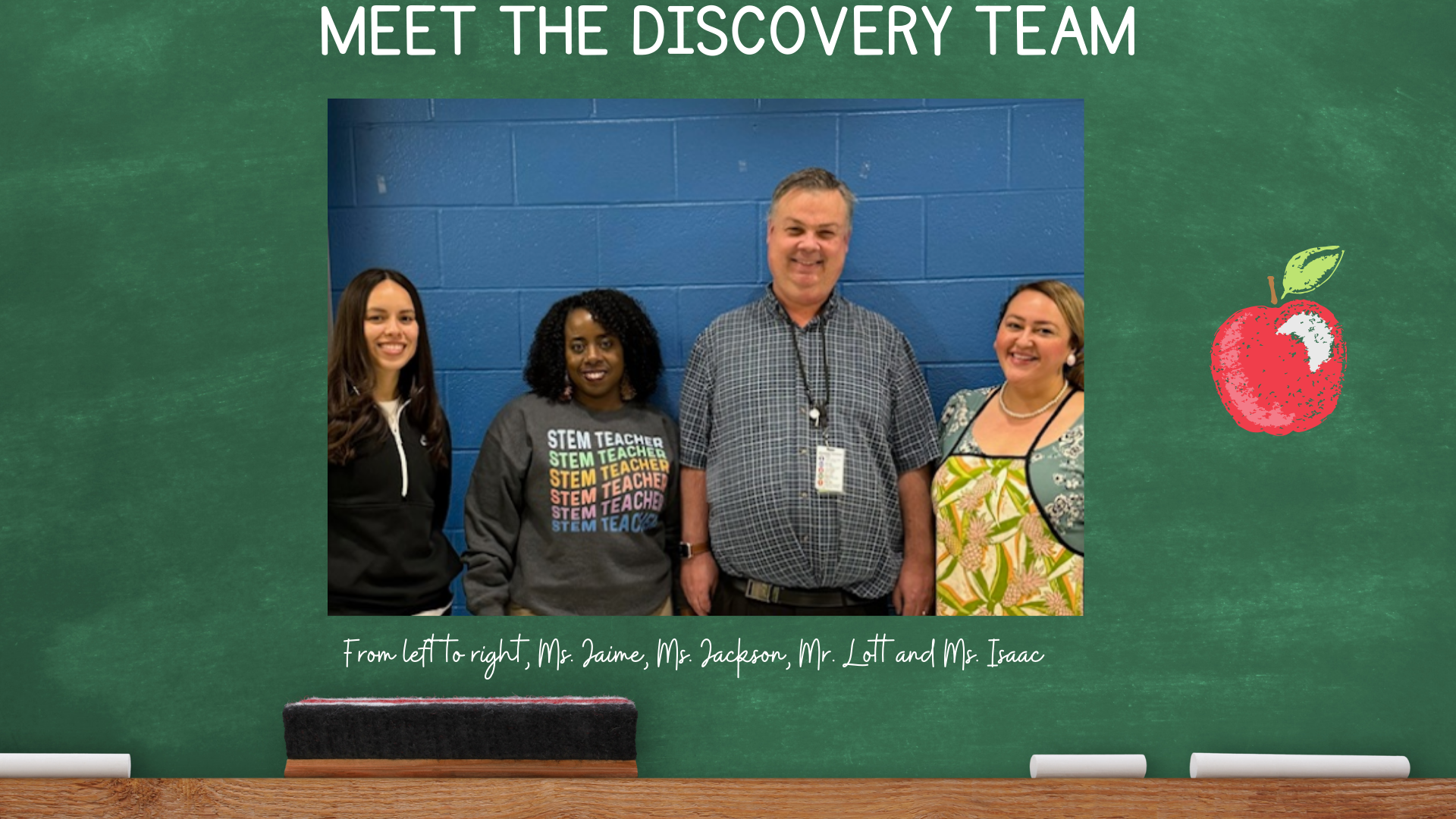 picture of the discovery teachers