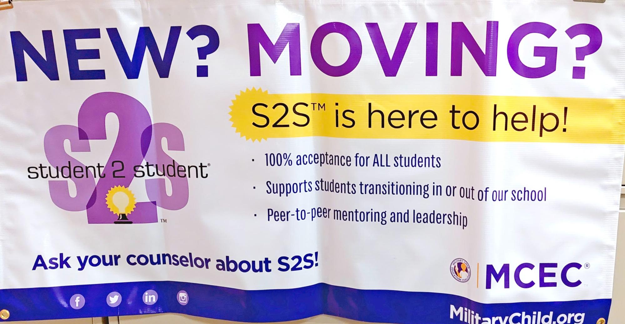 Student 2 Student banner
