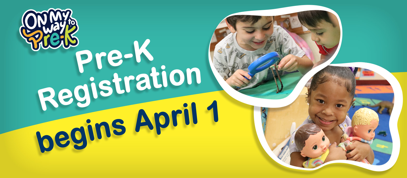 Pre-K Registration begins April 1