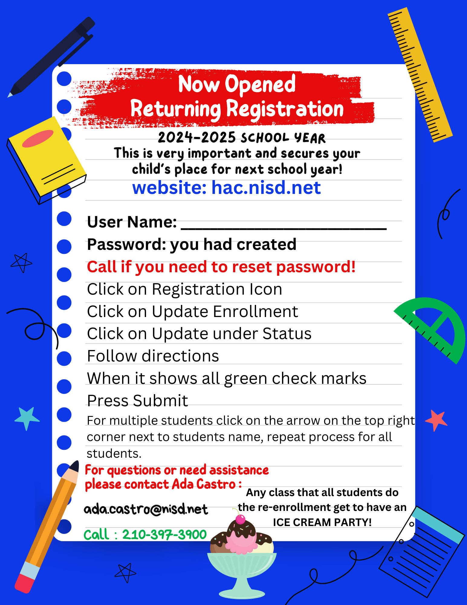 Registration Information