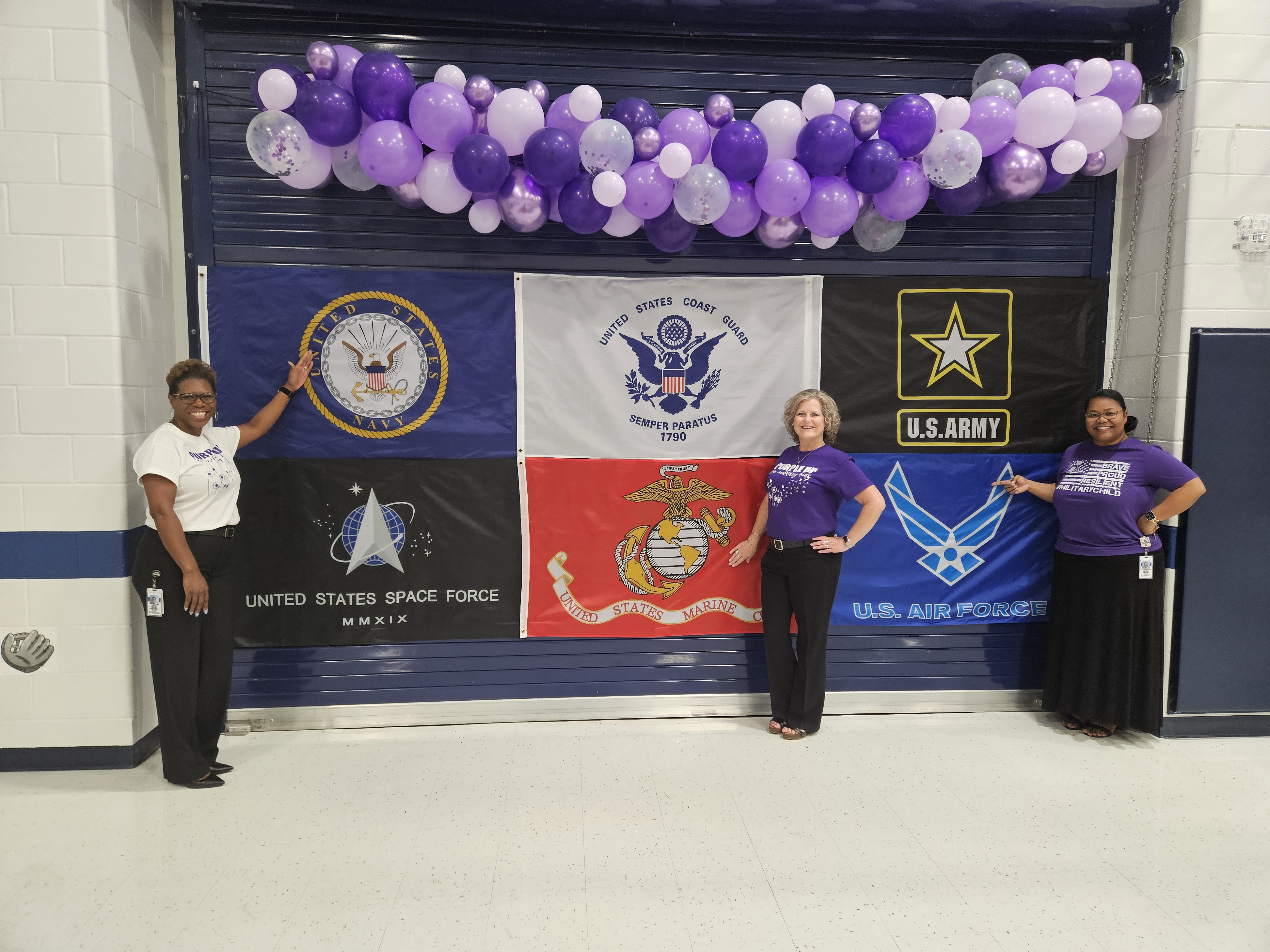 campus Military celebration