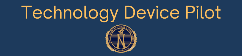 Banner Image that reads "Technology Device Pilot"