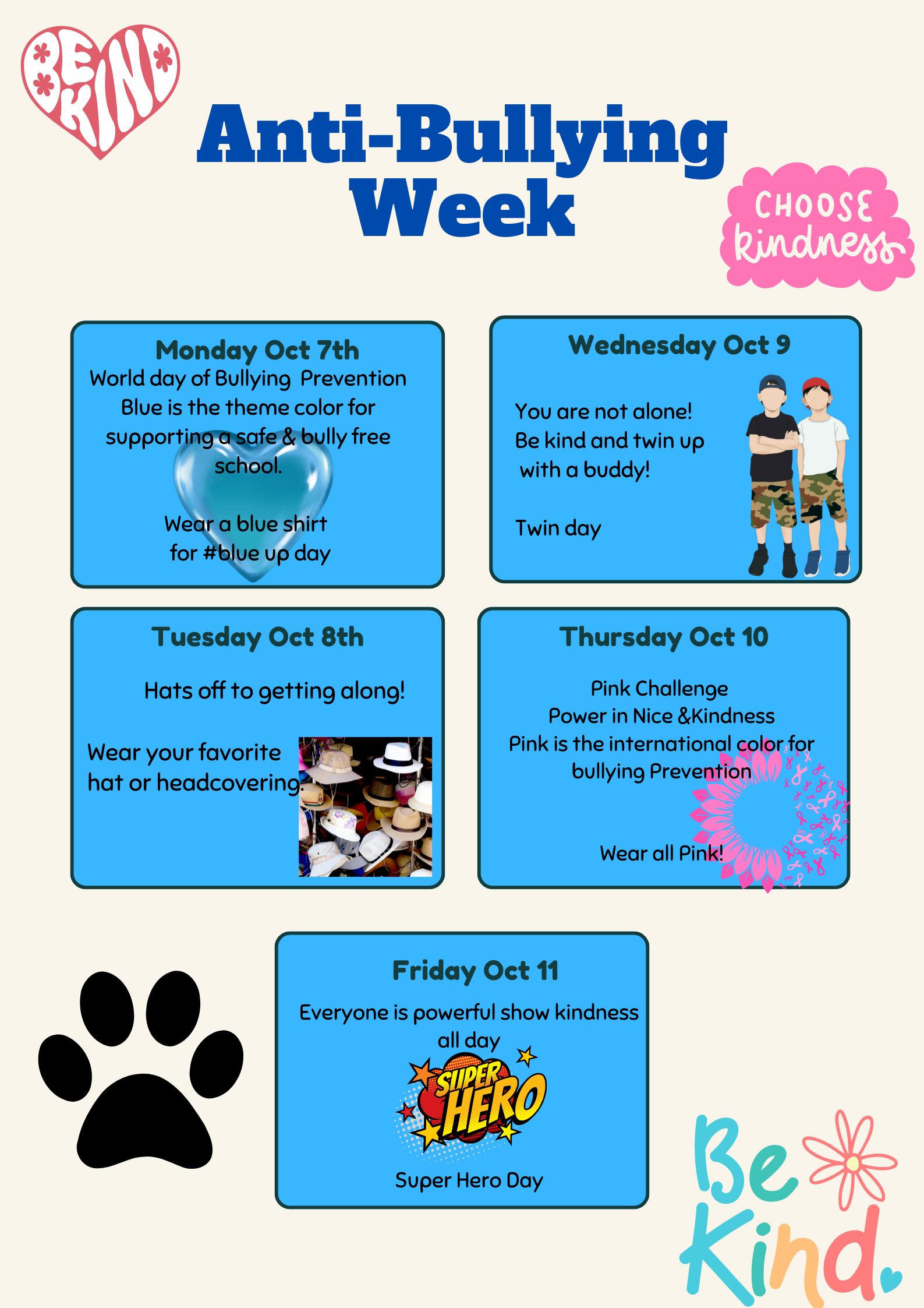 AntiBullying Week Pease Middle School Northside Independent School