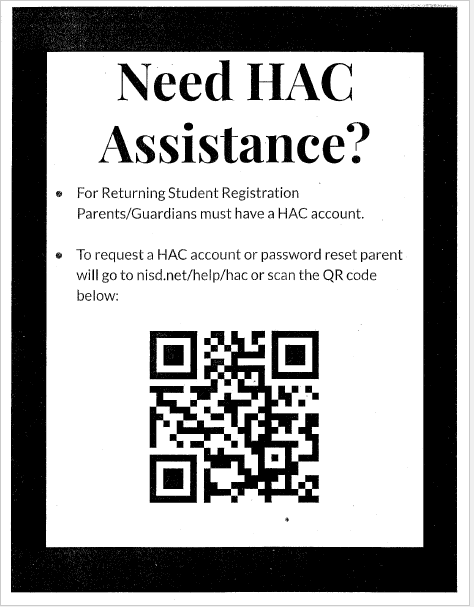HAC QR code