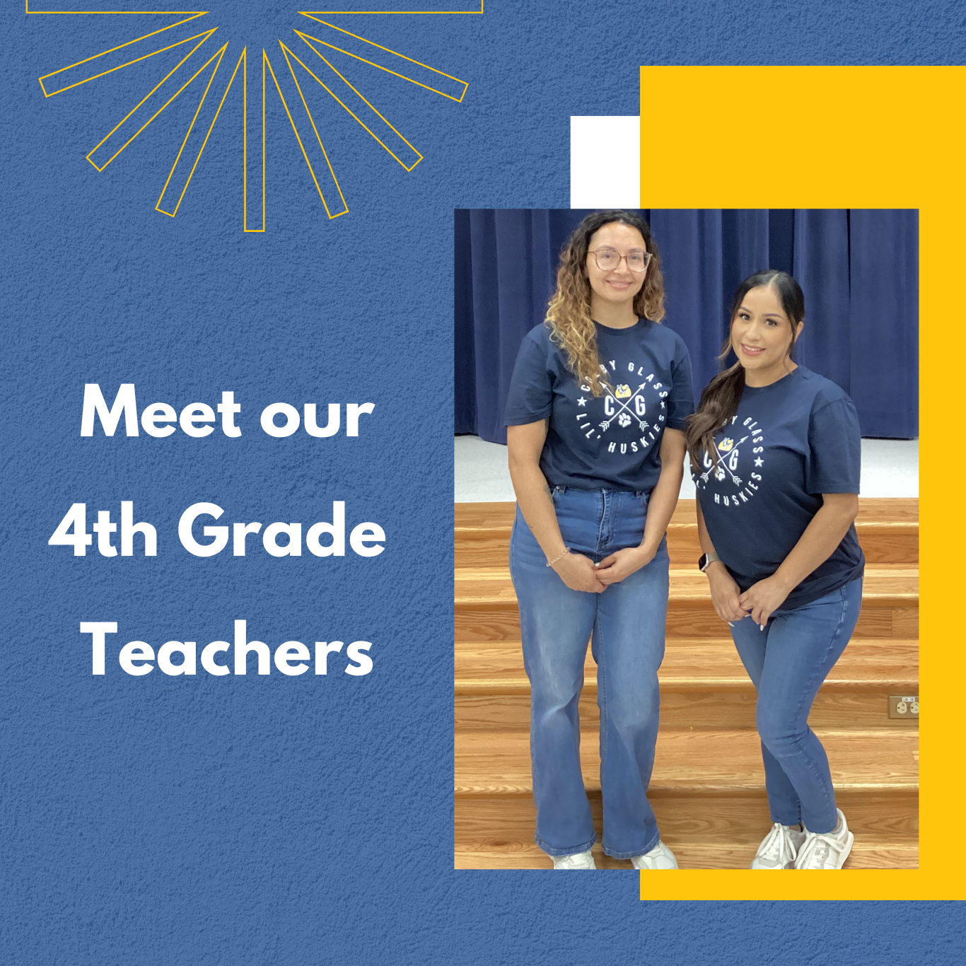 picture and bio info for 4th grade teachers