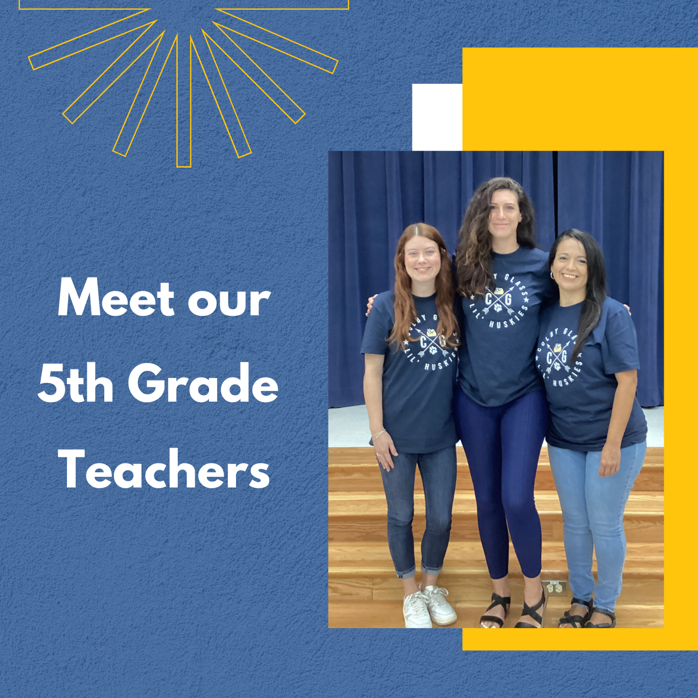 picture and bio info for 5th grade teachers
