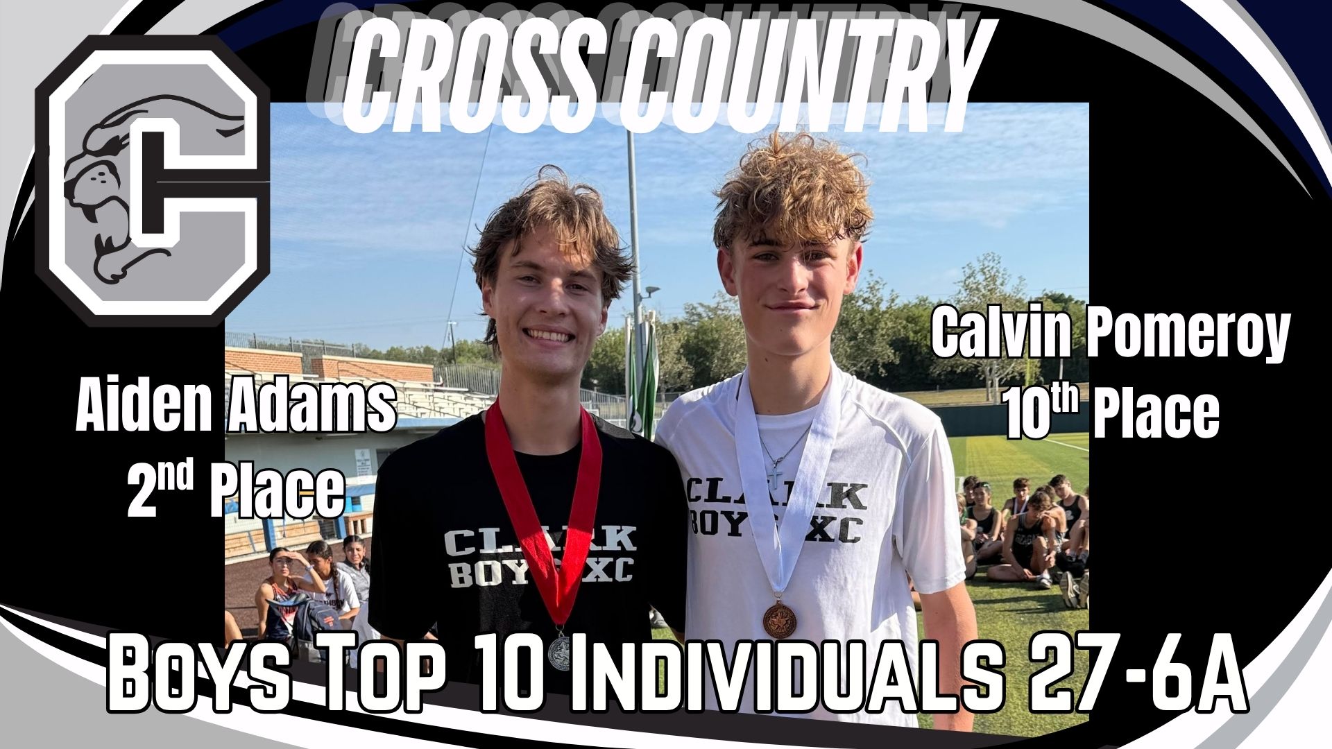 27-6A Top 10 Finishers Clark