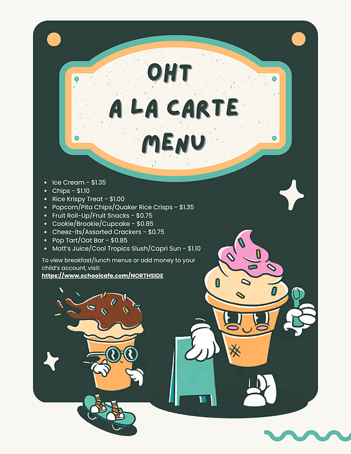 A la Cart Menu image