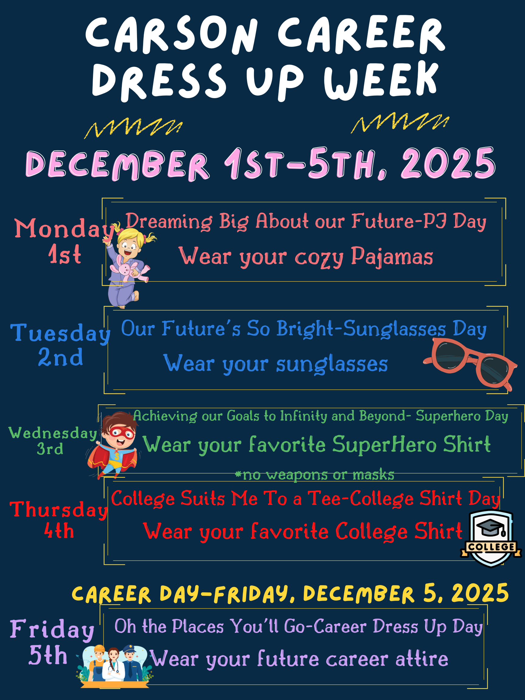 career week dress up