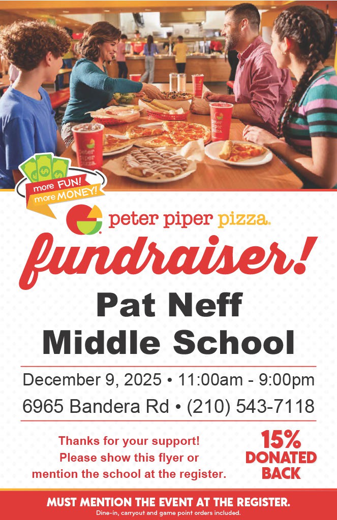 Peter Piper Pizza flyer