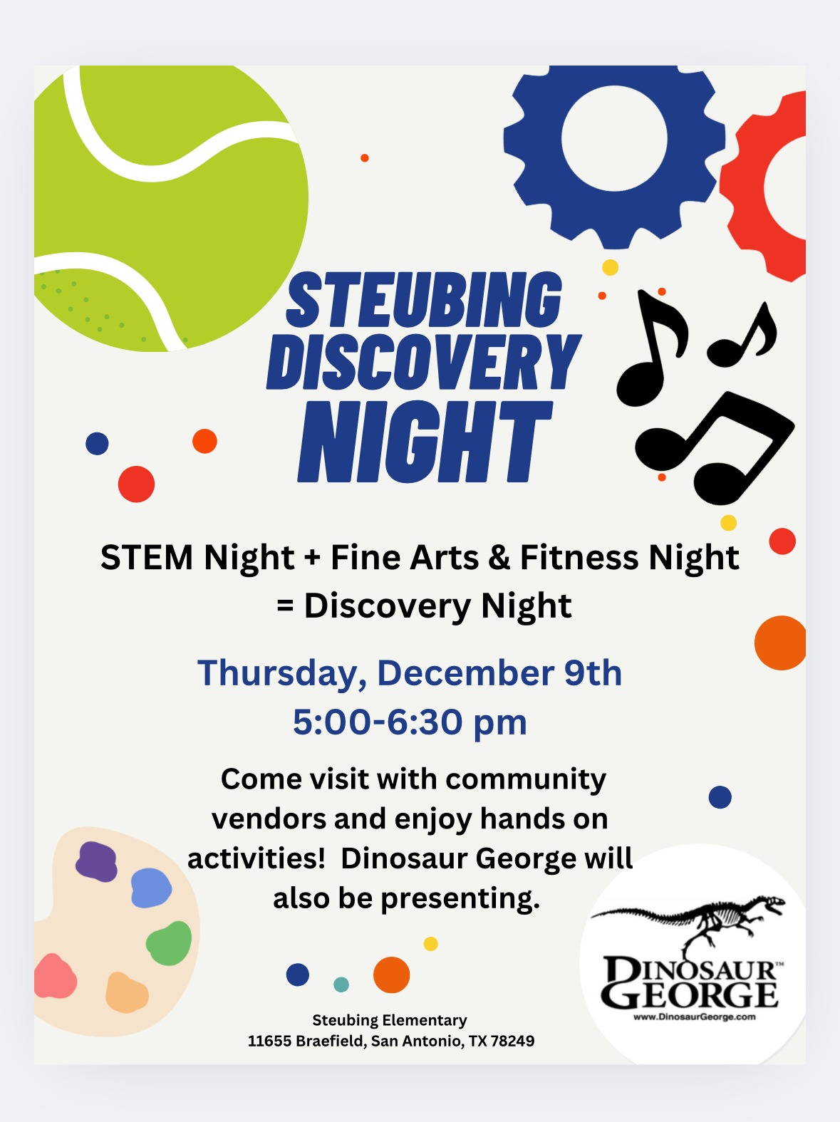 discovery night flyer