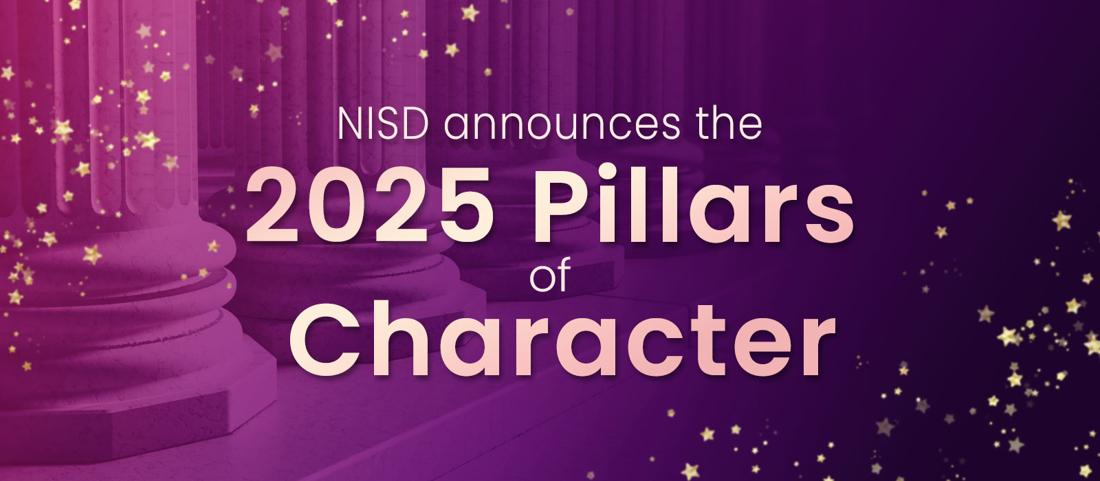 NISD Announces 2025 Pillars of Character
