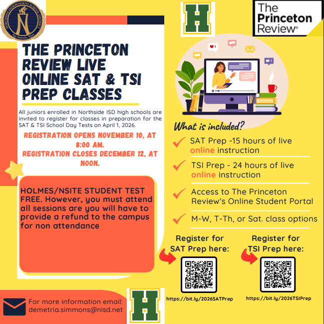 TSI and SAT Prep class information 