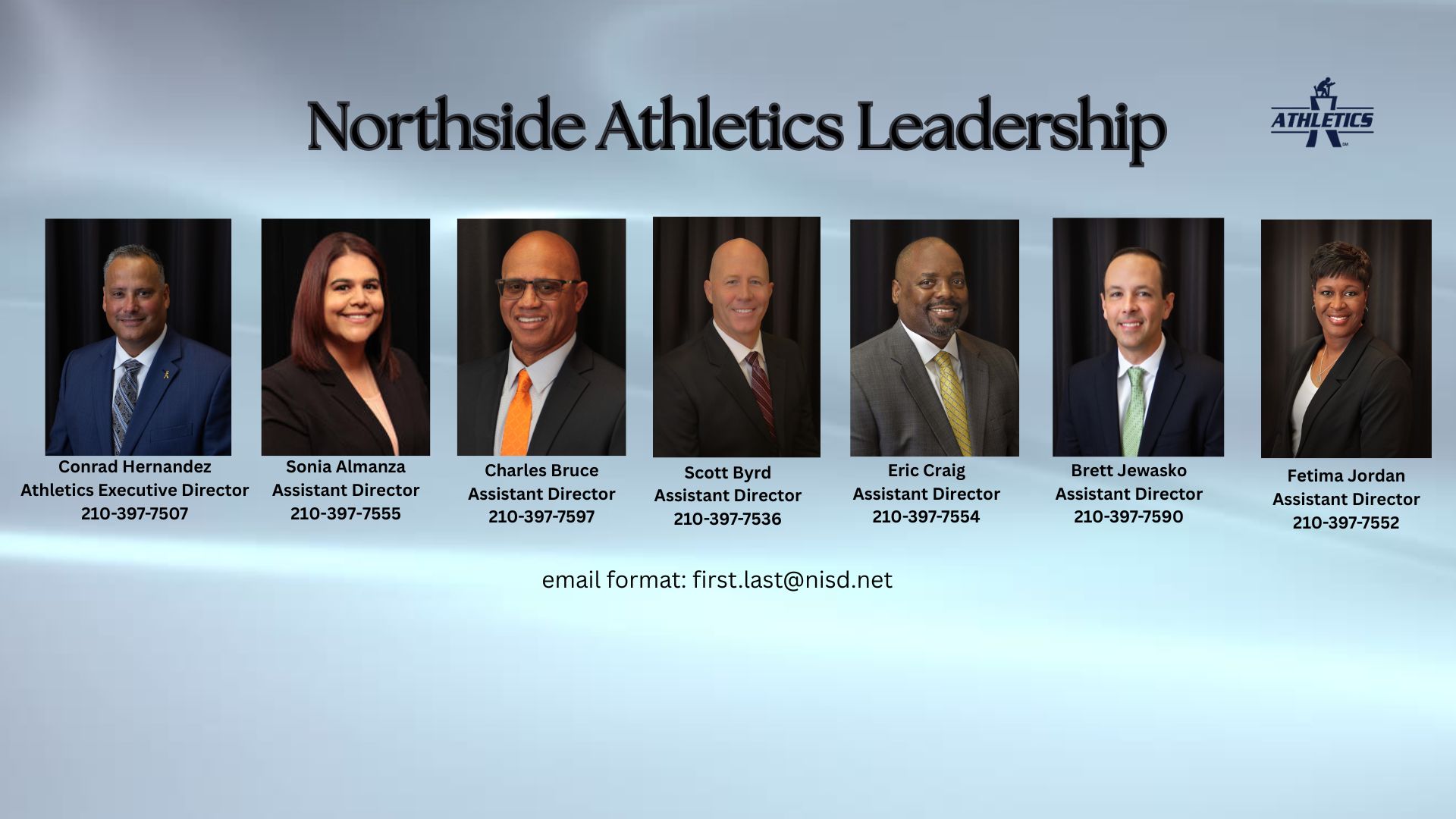 2026-2027 NISD Athletic Leadership