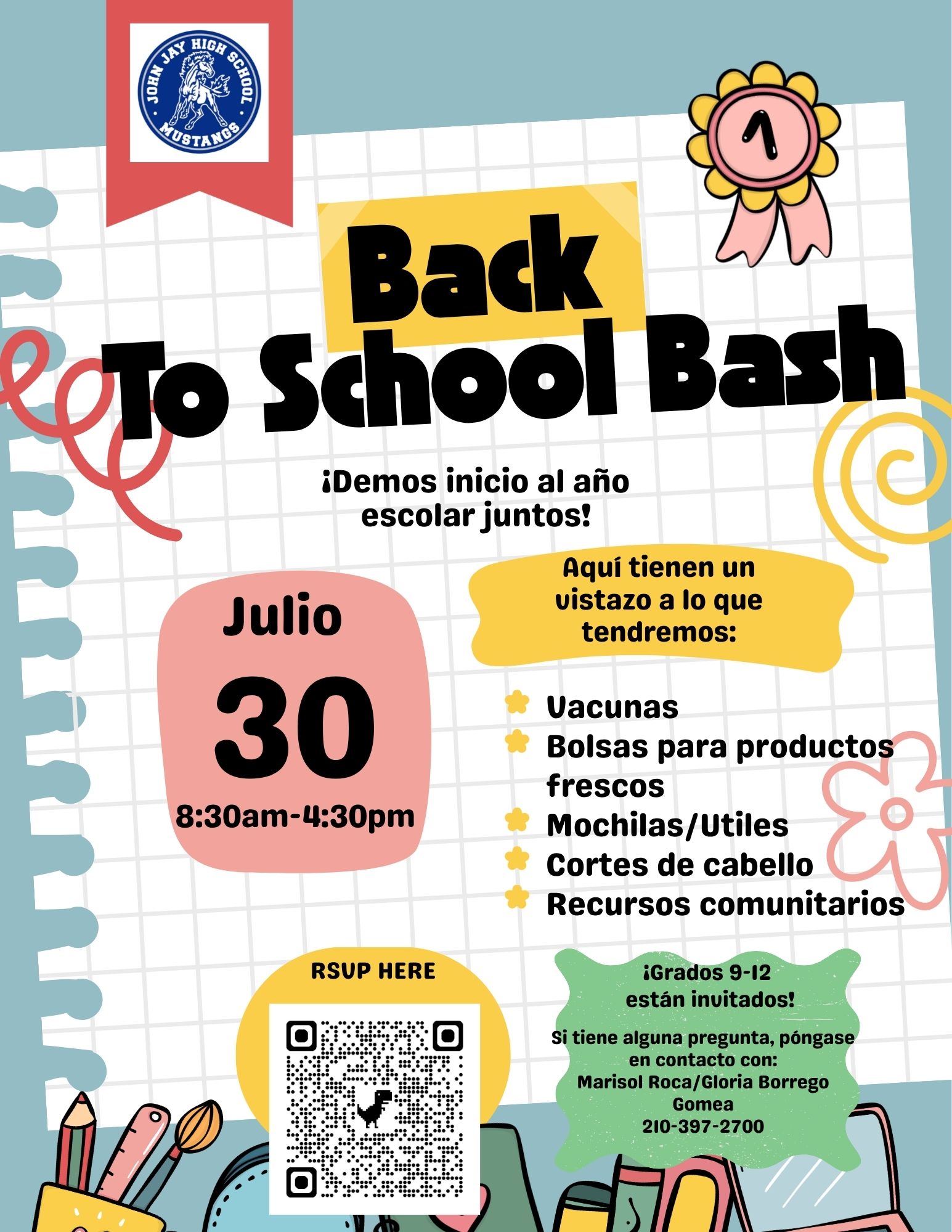Back to School bash Spanish