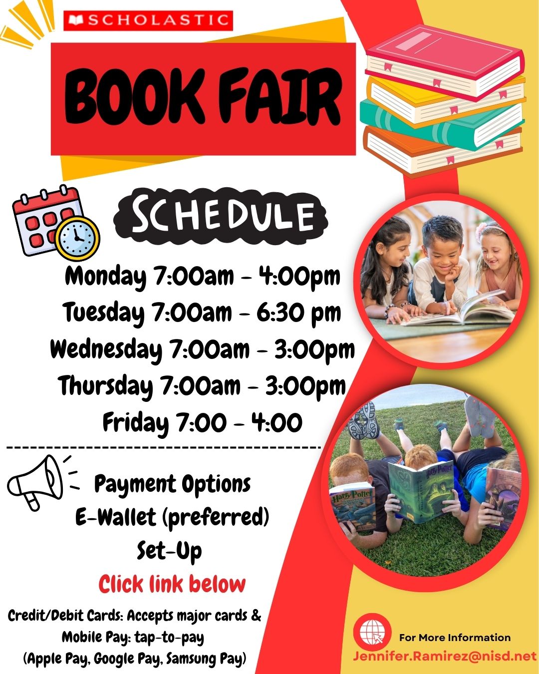book fair schedule