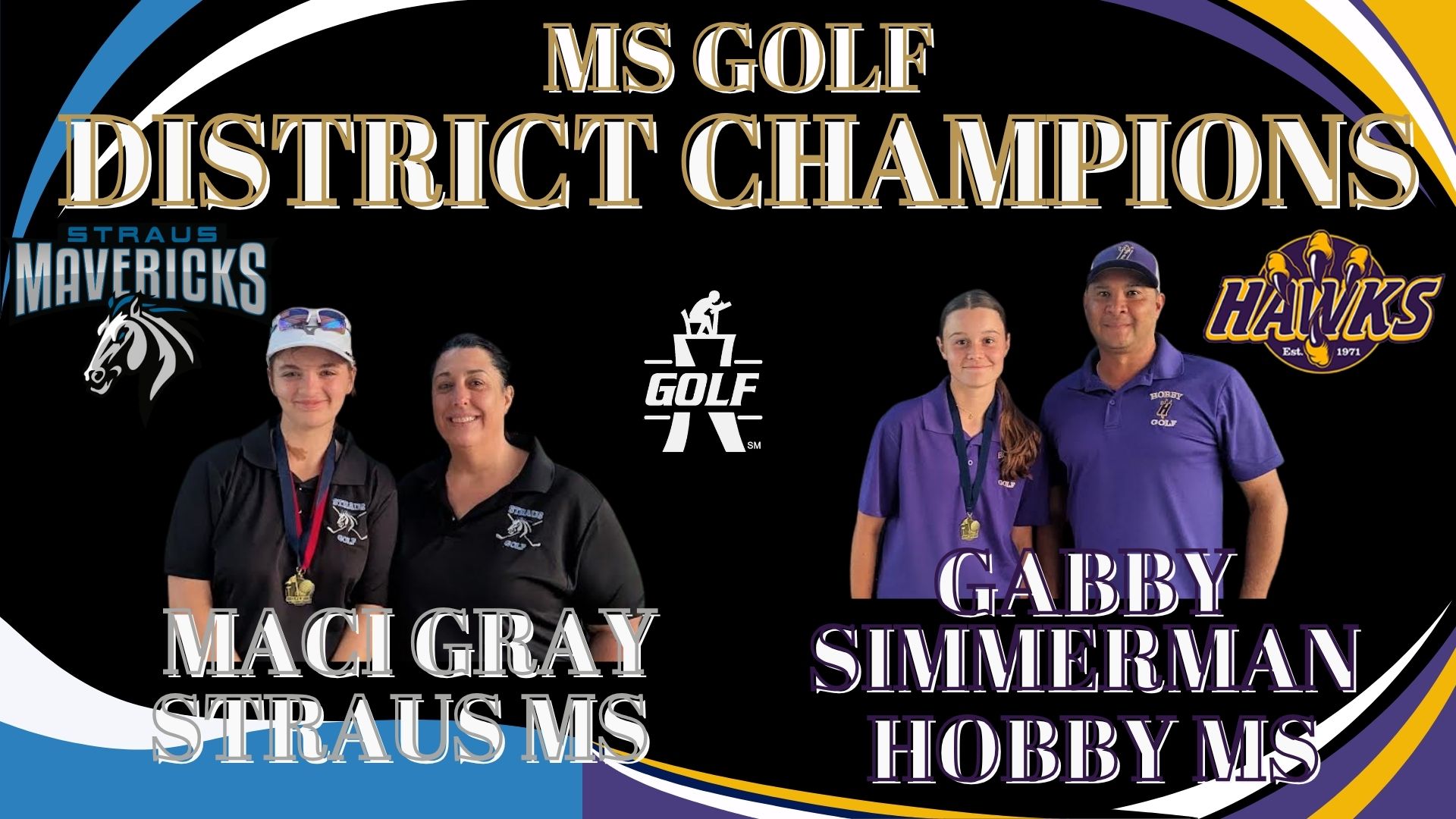 MS Girls Individual Champions