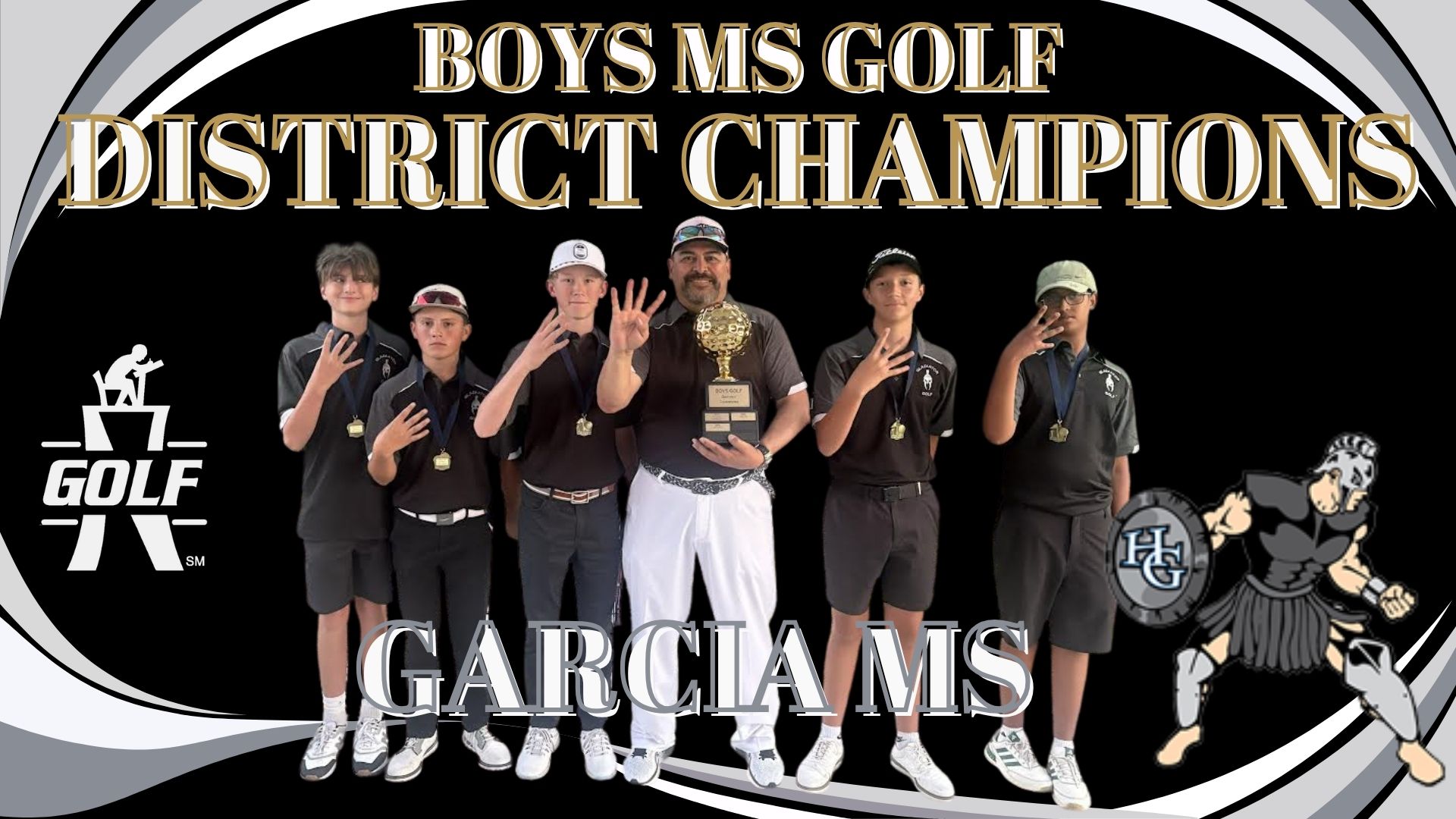 MS Boys Team Champions Garcia