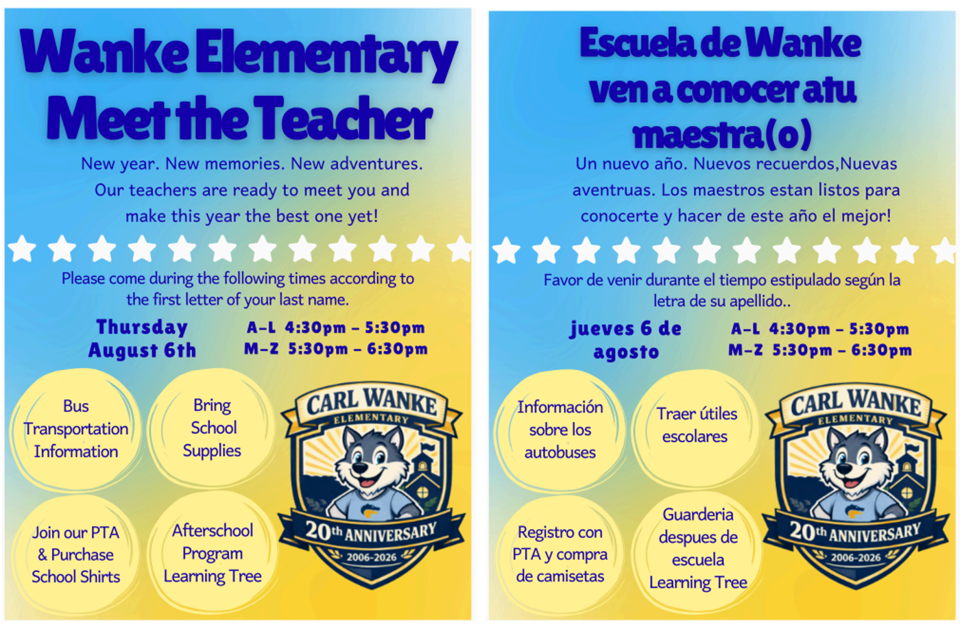 Meet the Teacher 